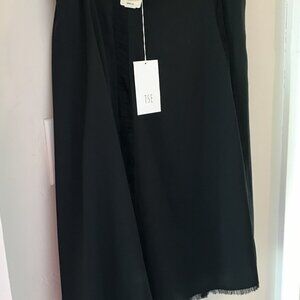 TSE BLACK SILK SKIRT SIZE 10 WITH TAGS